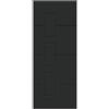 Leroy Merlin Pannello per porta d'ingresso P190 pellicolato pvc grigio L 92 x H 210.5 cm, Sp 6 mm apertura sinistra