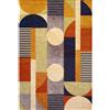 SOBEL Tappeto Modern kilim SOBEL in acrilico multicolore L 230 x L 160 cm