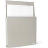 Durable INFO BOX 507310 - Porta documenti magnetico, formato A4, 1 pezzo, grigio