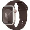 DONEGANI C1 per Cinturino Apple Watch 40mm 44 mm 46mm 42mm 45mm 41mm 38mm 49mm Se Ultra 2 Serie 10 9 8 7 6 5 4 3 Band Bracciale Sport Silicone, Caffè