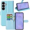 Fertuo Cover per Samsung Galaxy S26, Custodia Portafoglio Cover a Libro in Pelle Flip Case Sottile con Silicone Bumper, Fibbia Magnetica, Porta Carte e Kickstand, Blu