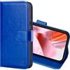 32ndShop 32nd Custodia a Portafoglio in Pelle PU per Google Pixel 9 / Pixel 9 PRO, Case con Slot per Sched di Blocco RFID, Chiusura Magnetica e Supporto Integrato - Blu