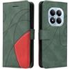 XINNI Cover Protettiva per Xiaomi Poco M8 PRO 5G Case | retrò Cellulare Custodia Libro Antiurto in Flip Pelle PU/TPU