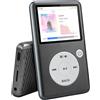 PlayerPure Lettore MP3 Bluetooth 5.3, audio HiFi senza perdita, schermo 2,31, memoria espandibile 128 GB, video 1080P, radio FM, e-book, registrazione, portatile per sport, studio e viaggi