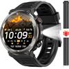 Baolubao Smartwatch Uomo, Orologio Smartwatch con Torcia/Bussola, Chiamate Bluetooth