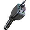 Wixzor Caricatore Auto USB C 65W 4-IN-1 Ricarica Rapida