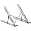 Pearl Alzata per Laptop: Supporto per Notebook Portatile in Alluminio, 25,5-39,5 cm (10-15,6), 6 Angoli di inclinazione (Pad Laptop, espositore, Tavolo)