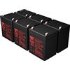 T6 Power Set di batterie T6 Power per APC Smart-UPS SRT2200XLI, VRLA, 12 V