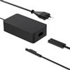 PowerPortnerLink 65W Caricatore Compatibile Con Microsoft Surface Pro 10 9 8 7 7+ 6 5 4 3 X Surface Laptop 7 6 5 4 3 2 1 Surface Book 3 2 1 Go 1 2 3 Windows Tablet Alimentatore Adattatore
