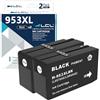 LCL 953XL Nero Cartucce d'inchiostro Compatibile per HP 953XL L0S70AE(2Pack | High Yield Sostituzione per Officejet Pro 7730 7740 8210 8218 8710 8715 8718 8719 8720 8725 8728 8730 8740 7720 8716
