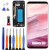 ERYNK Display TFT per Samsung S8 Plus SM-G955F, SM-G955FD, SM-G955W [con cornice] [Nessuna funzione di impronte digitali] [6,2 pollici] Display LCD Touch Screen Digitizer con set di attrezzi