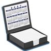 Portacarte da scrivania con calendario personalizzabile Cube personalizzate o neutre