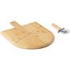Tagliere pizza personalizzabile bambù con tagliapizza Napolitana personalizzate o neutre
