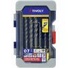 Tivoly Ranger T7 SDS Master 3 TECHNIC 10922770003 - Set di punte per trapano
