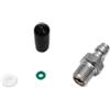 Oceanlend Nipplo di riempimento rapido maschio ad alta pressione, 300 bar, 4500 psi, 8 mm, per sistemi (1/8BSPP)