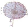 predolo Ombrello cinese giapponese in carta oleata, parasole orientale in carta oleata per la fotografia, Rosa