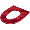 TINEASUR Copriwater in Peluche Spesso e Flessibile, Cuscino Morbido per Sedile del Bagno, Accessori per Bagno, per Uso Domestico in Inverno