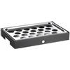 Pinti inox Vassoio Refrigerato Yogurt con Base Bassa per Buffet - Salvia, Carbone, Burro o Caffè
