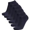 Ciocca Calzini Fantasmini Unisex 3/6 Paia 100% Cotone Filo di Scozia Made in Italy - Pariscarpa Traspiranti per Sneakers e Scarpe Basse [764_085_I_3]