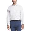 Van Heusen Men's Dress Shirts Regular Fit Lux Sateen Stretch Solid