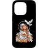 Catholic Core Catholiccore Aesthetic Got Custodia per iPhone 15 Pro Pastafari FSM Spaghetti Volanti Mostro Coquette Pasqua