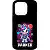 BDAZ Custodia per iPhone 15 Pro Parker Unicorno Astronauta spaziale