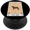 Lapponian Herder Tarot Dogs Celestial Re Carta dei Tarocchi Il Cane Pastore lappone Spazio Celeste PopSockets PopGrip Adesivo