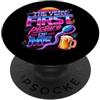 First Snapshot Humor Co Divertente prima foto di me Synthwave Biologia Umorismo per adulti PopSockets PopGrip Adesivo