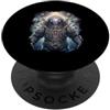 PM-Artistic Esploratore delle stelle l'astronauta alieno PopSockets PopGrip Adesivo