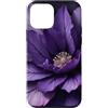 Deep Purple, Lavender & Lilac Flower Gif Custodia per iPhone 12 mini Scuro Deep Purple Flower Close Up