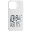 Whyitsme Design Custodia per iPhone 14 Pro Max Microbiologia Micro scala, impatto macro