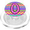 Bright Dot Letterworks Co. Monogramma iniziale lettera O a pois fucsia PopSockets PopGrip per MagSafe