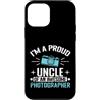 uncle photographer camera pride shutter Custodia per iPhone 12 mini Scatto fantastico fotografo orgoglioso zio