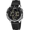 Calypso Orologio Digitale Uomo in Gomma Nero