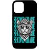 2st Grade Student Teacher First Day Of S Custodia per iPhone 12/12 Pro Divertente insegnante di seconda elementare gatto selvatico torna a scuola studenti