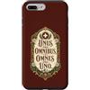 Simply Swiss Custodia per iPhone 7 Plus/8 Plus Motto svizzero vintage Edelweiss Alpine Traditional