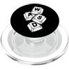 Grandio Design Funny Gamer Geek & Gaming Gaming WASD Computer Tastiera PC Gamer Move Keys PopSockets PopGrip per MagSafe