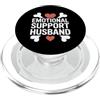 Emotional Support Husband Do Not Pet Gif Marito di supporto emotivo PopSockets PopGrip per MagSafe