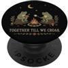 Fern & Frog Collective Carino Rana Falò Romance Moonlit Coppia Umorismo PopSockets PopGrip Adesivo
