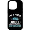 uncle photographer camera pride shutter Custodia per iPhone 14 Pro Scatto fantastico fotografo orgoglioso zio