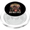 Do Not Pet Husband Men's Funny Emotional Do Not Pet Festa del papà Papà Divertente Supporto emotivo Marito PopSockets PopGrip per MagSafe