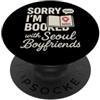 Funny Kdrama Fan Korean Series Lover Gif Kdrama Addict Dramma coreano Binge-Watch regalo estetico PopSockets PopGrip Adesivo