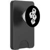 Grandio Design Funny Gamer Geek & Gaming Gaming WASD Computer Tastiera PC Gamer Move Keys PopSockets PopWallet per MagSafe