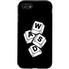 Grandio Design Funny Gamer Geek & Gaming Custodia per iPhone SE (2020) / 7/8 Gaming WASD Computer Tastiera PC Gamer Move Keys
