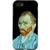 RelaxArtWorld Custodia per iPhone SE (2020) / 7/8 Autoritratto di Vincent van Gogh (1889) - senza sfondo