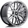 Jr Wheels Un cerchio JR JR28 18x9,5 ET20-40 5H PERSONALIZZATO Hyper Black