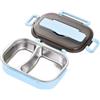 Oceanlend Contenitore termico per il pranzo, capacità 1 litro, in acciaio inox, design portatile a tenuta stagna, mantiene la temperatura dei pasti per i pendolari,spazioso Isolamento termico Lunch Box, (blu)