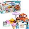 Lego Duplo Bluey Visita alla Gelateria di Bluey 10458 - Gioco Educativo