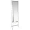 Atmosphera Vetrina portagioielli a LED "Bettany" bianca 47x155 cm - Atmosphera créateur d'intérieur