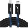 REAGLE THUNDERBOLT 5 Cavo USB-C PD 240W 16K 80 Gbps USB4, Macbook Pro 14 16 2m